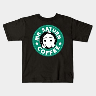 Mr. Saturn Coffee Kids T-Shirt